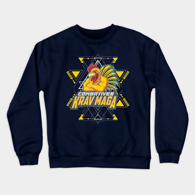 Combatives Power Crewneck Sweatshirt by avaloxiart